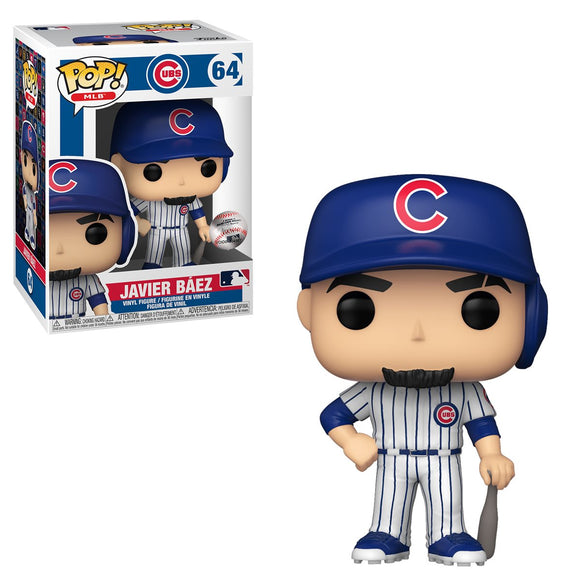 MLB Cubs Javier Baez (Home Uniform) Pop! Vinyl Figure