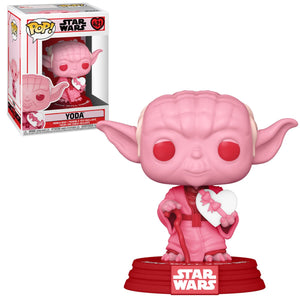 Star Wars Valentines Yoda with Heart Pop! Vinyl Figure