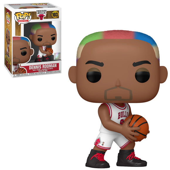 NBA: Legends Dennis Rodman (Bulls Home) Pop! Vinyl Figure