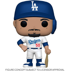 MLB Dodgers Mookie Betts (Home Uniform) Pop! Vinyl Figure