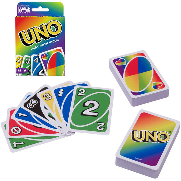 UNO Play with Pride Card Game