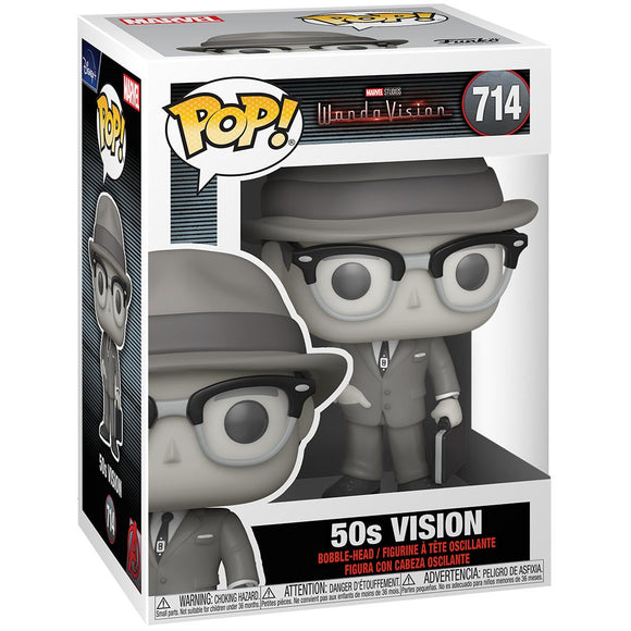 WandaVision 50's Vision Black & White Pop! Vinyl Figure: