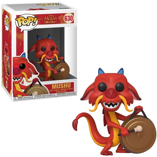 Mulan Mushu with Gong Pop! Vinyl Figure