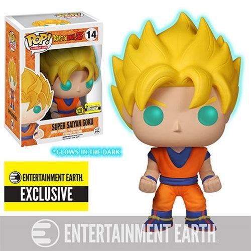 Dragon Ball Z Glow-in-the-Dark Goku Pop! Figure EE Exclusive