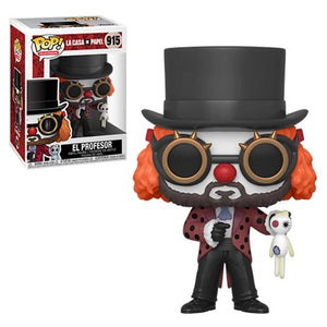 La Casa de Papel Professor O Clown Pop! Vinyl Figure