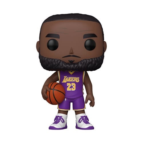 NBA Lakers LeBron James (Purple) 10-Inch Pop! Vinyl Figure: